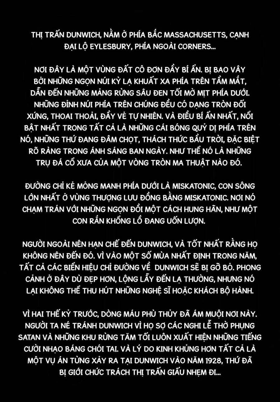 The Dunwich Horror - Dunwich No Kai Chương 1 Ảnh 16