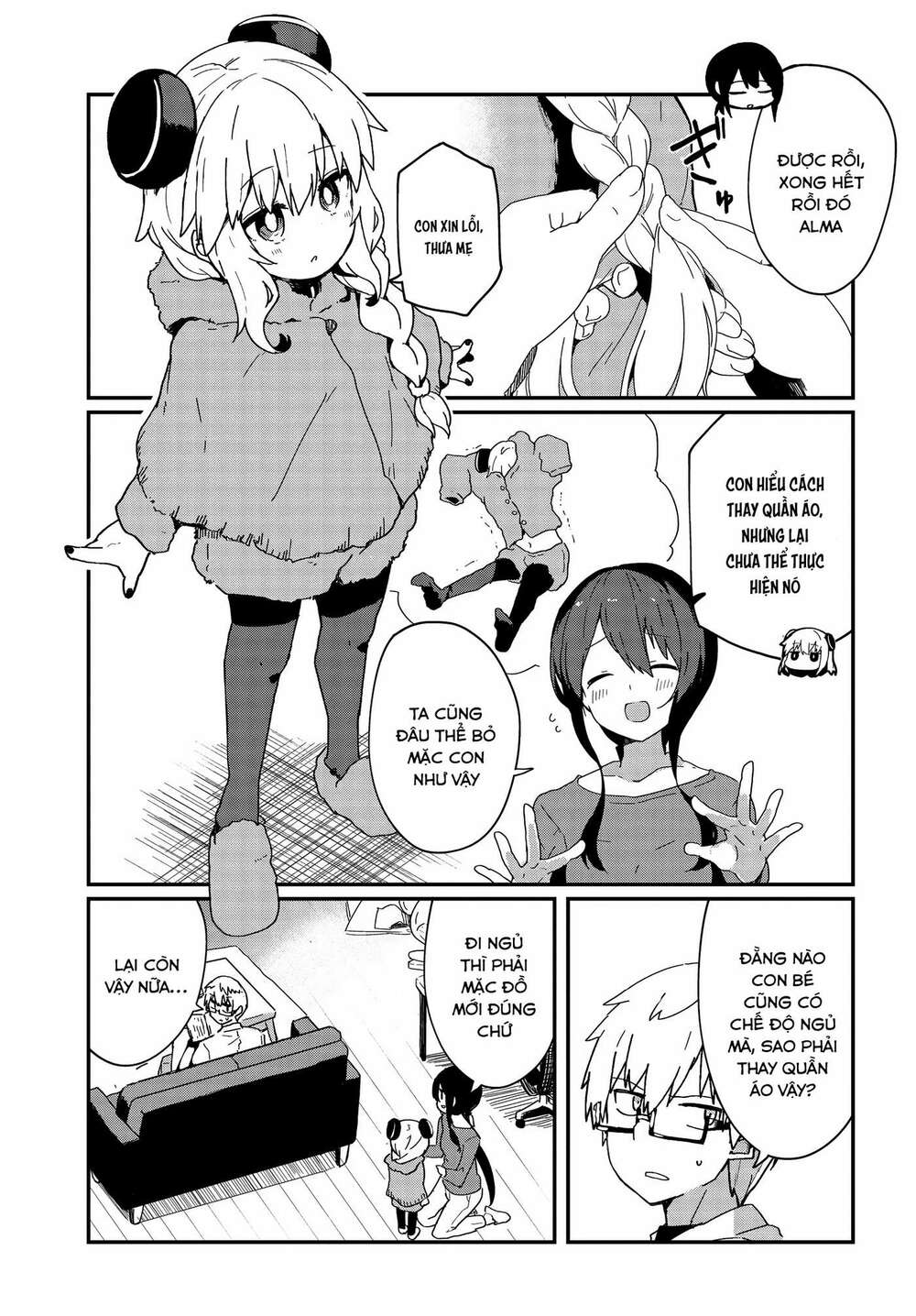 Alma-Chan Wa Kazoku Ni Naritai Chương 3 Ảnh 5