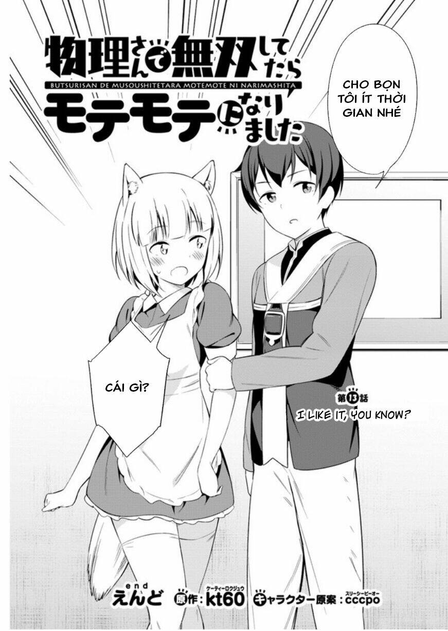 Butsuri-San De Musou Shitetara Motemote Ni Narimashita Chương 13 Ảnh 4
