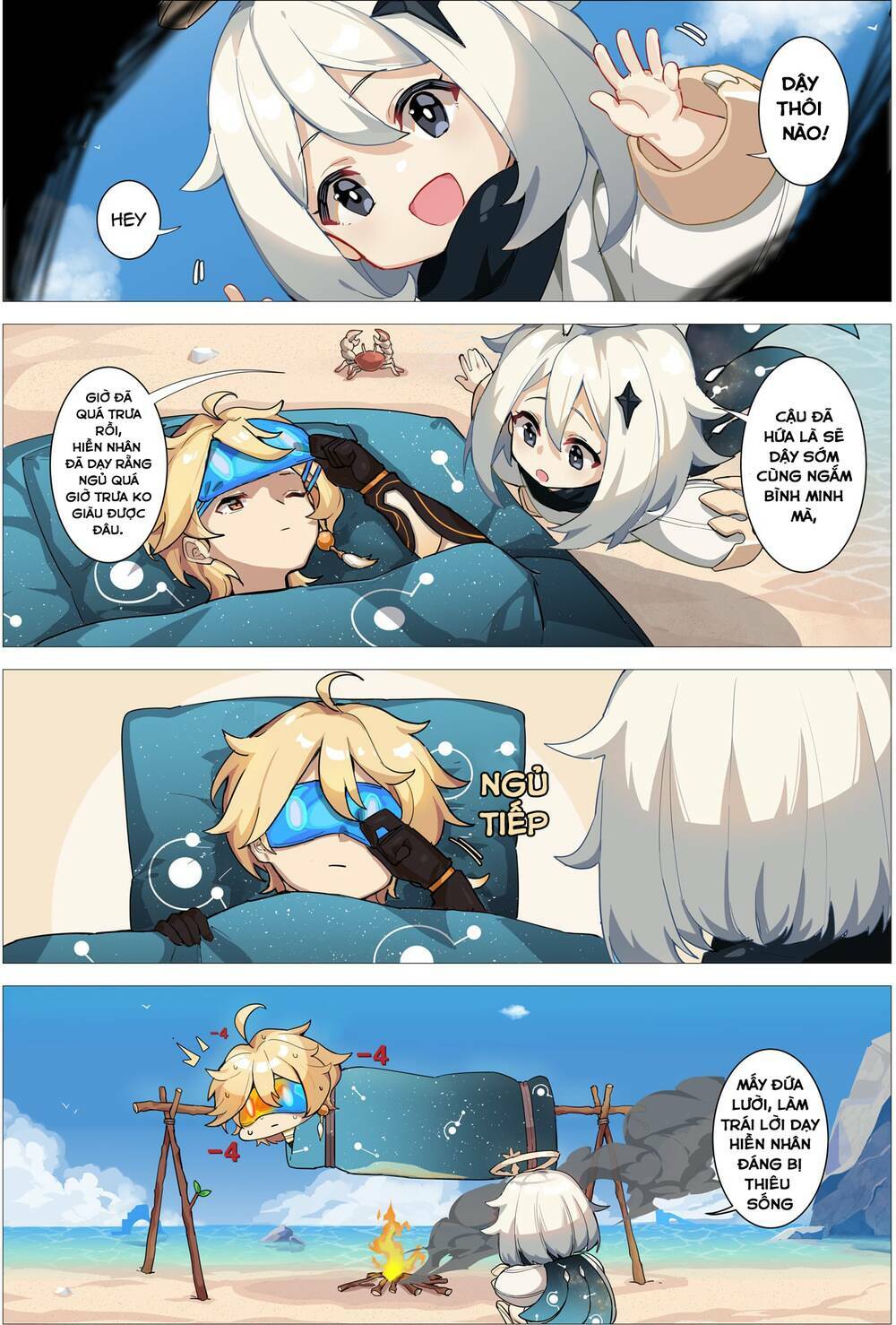 Genshin Impact 4-Koma Chương 1 Ảnh 4
