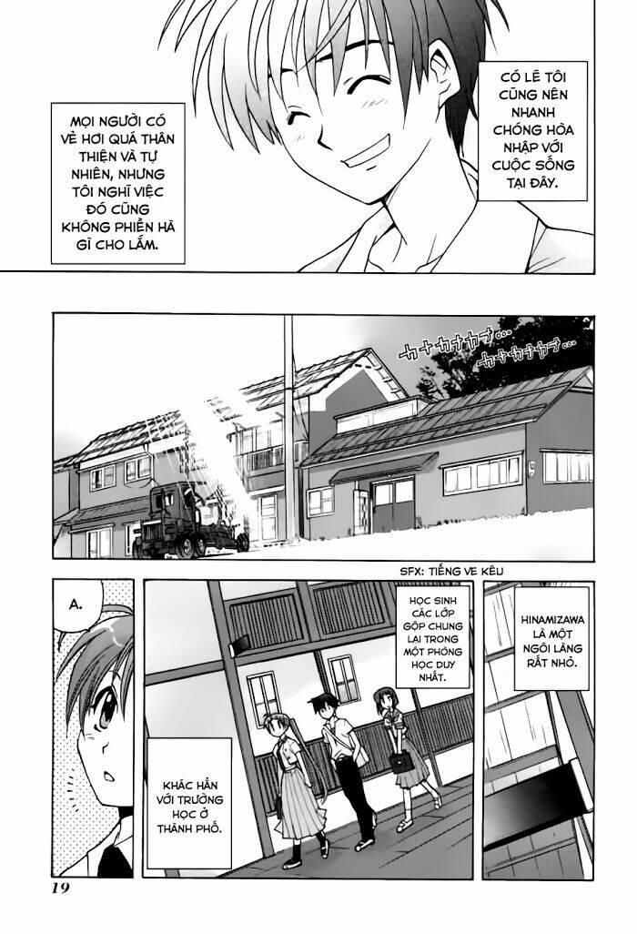 Higurashi No Naku Koro Ni - Onikakushi Hen Chương 1 Ảnh 24