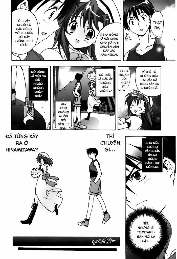 Higurashi No Naku Koro Ni - Onikakushi Hen Chương 1 Ảnh 48
