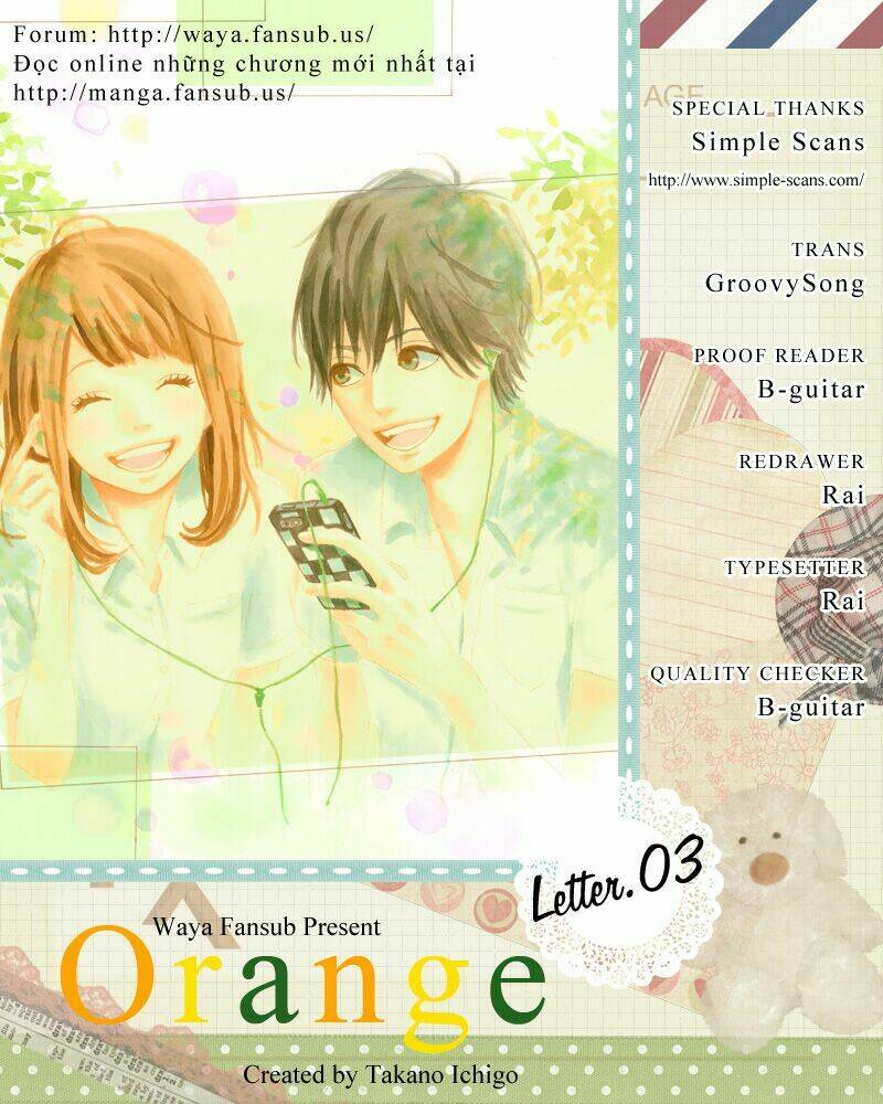 Orange Chương 3 Ảnh 3