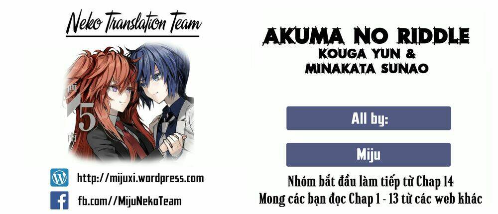 Akuma No Riddle Chương 14 Ảnh 2