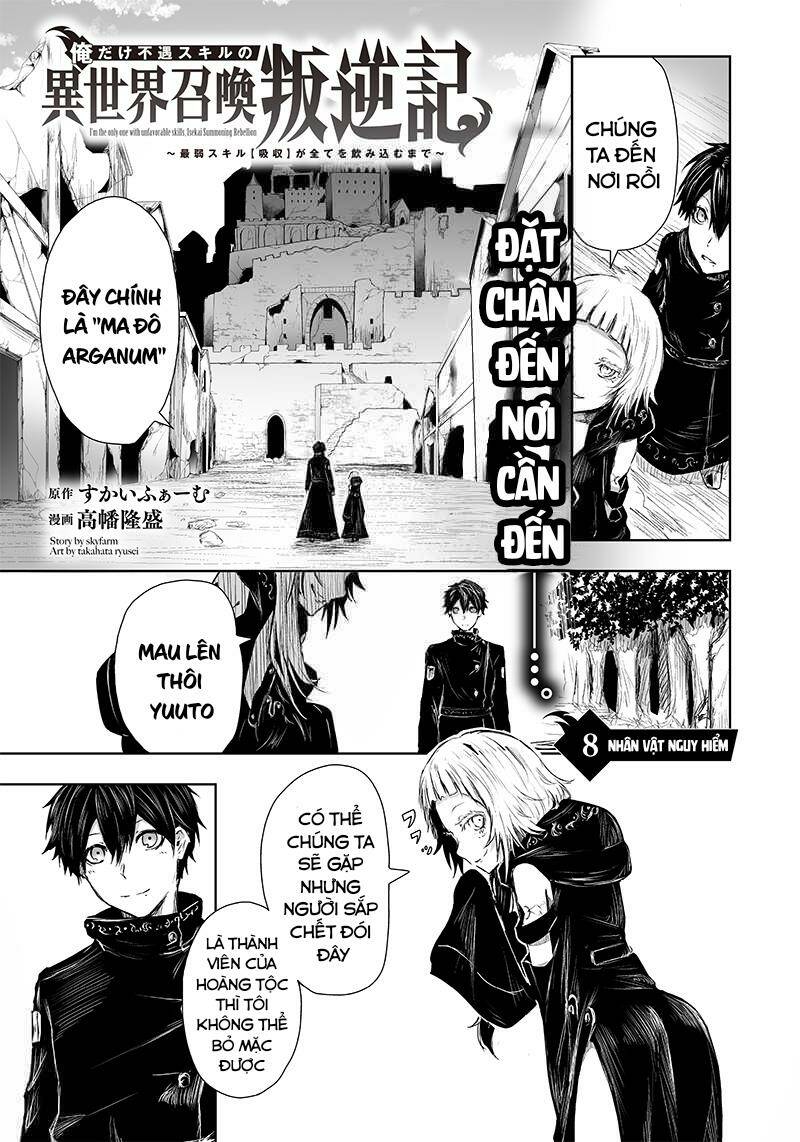 Ore Dake Fuguu Skill No Isekai Shoukan Hangyakuki Chương 8 Ảnh 3