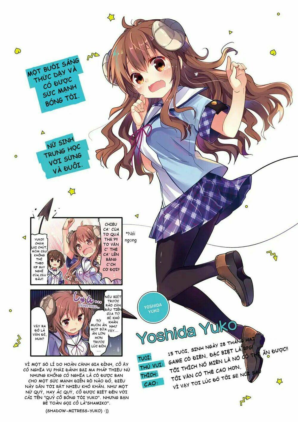 Machikado Mazoku Chương 0 Ảnh 6