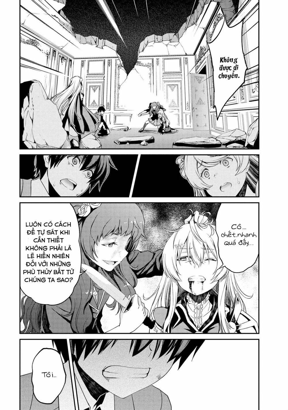 Kimi Wa Shinenai Hai Kaburi No Majo Chương 5.2 Ảnh 9
