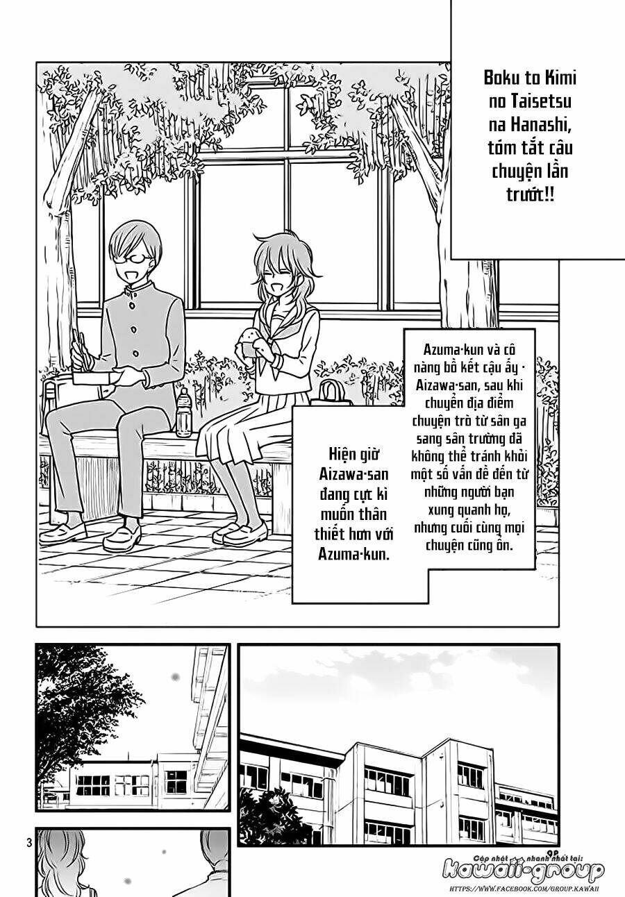 Boku To Kimi No Taisetsu Na Hanashi Chương 9 Ảnh 6