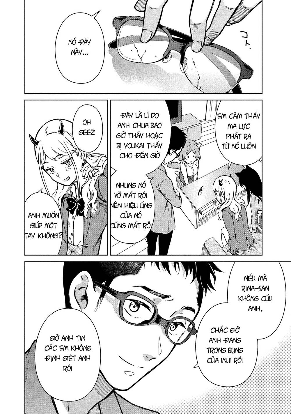 Mononoke Kanojo-Tachi To Matching Shita Shushoku No Ore Chương 3 Ảnh 12