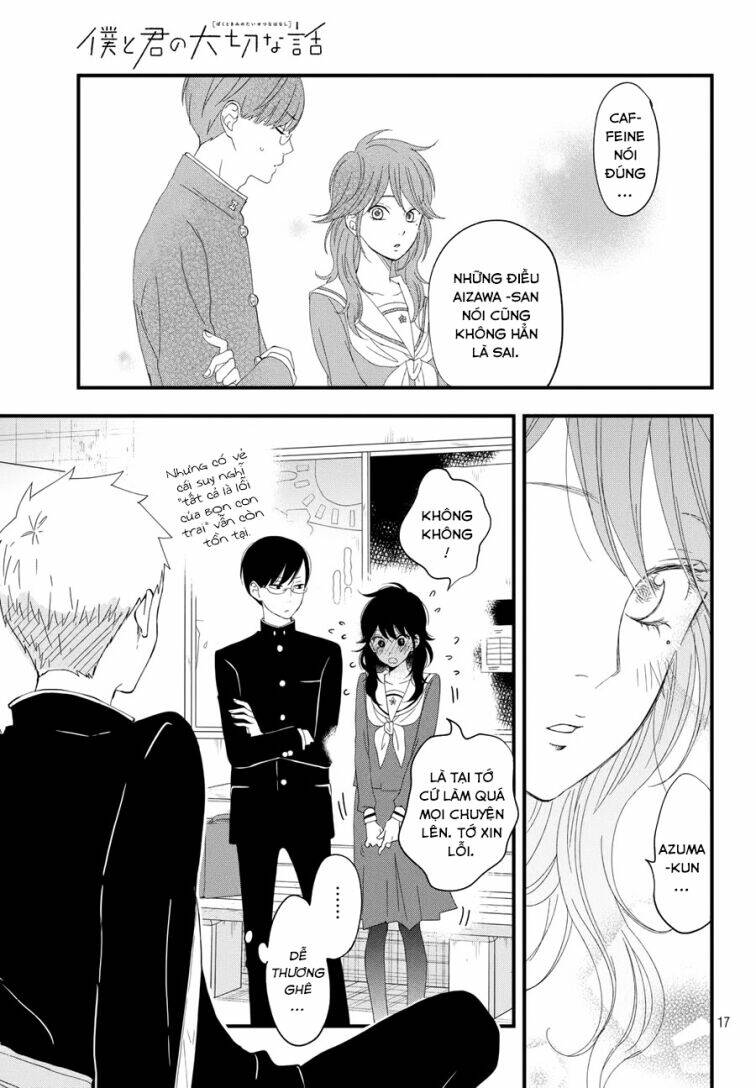 Boku To Kimi No Taisetsu Na Hanashi Chương 4 Ảnh 21