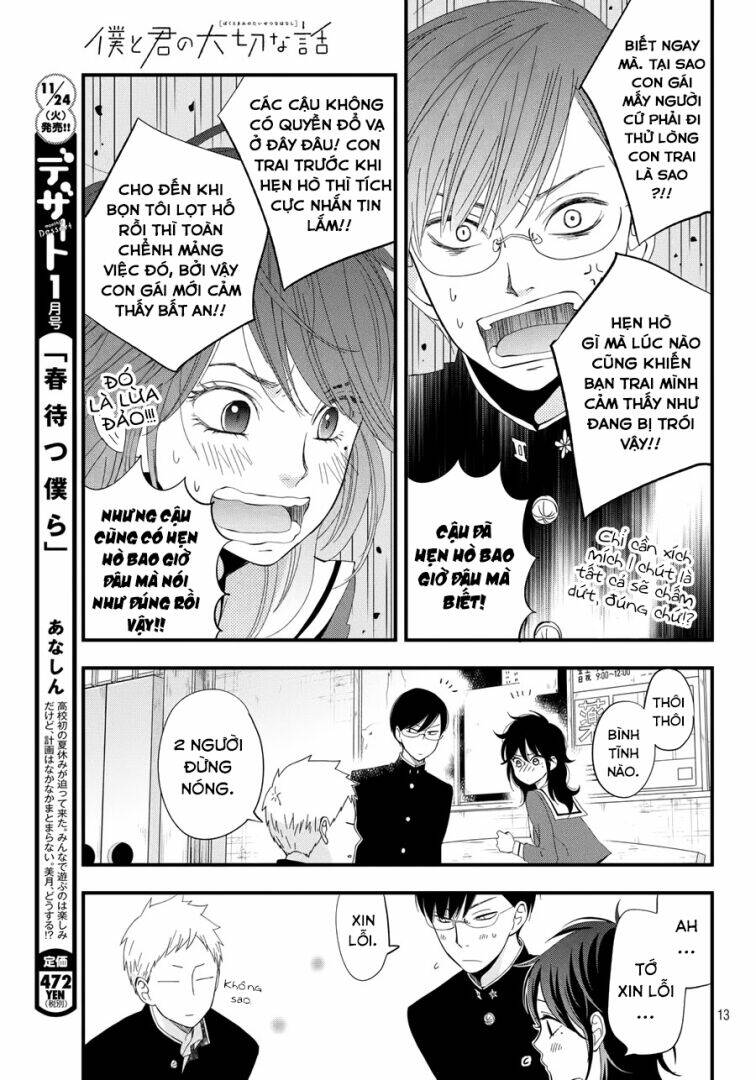 Boku To Kimi No Taisetsu Na Hanashi Chương 4 Ảnh 17