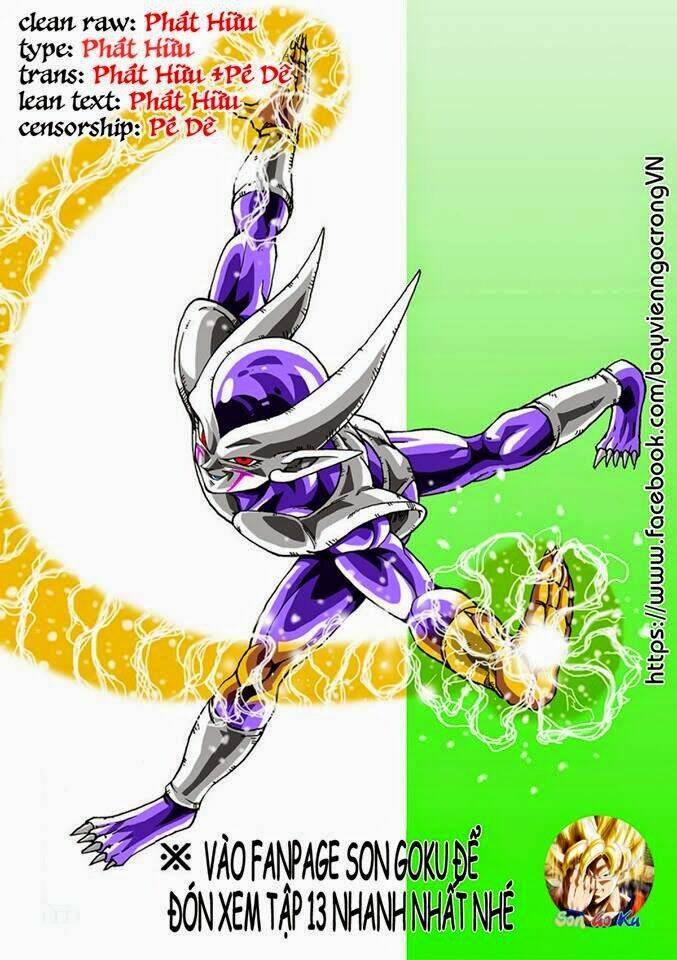 Thế Giới Ngọc Rồng - Con Trai Frieza: Ize Chương 12.2 Ảnh 38