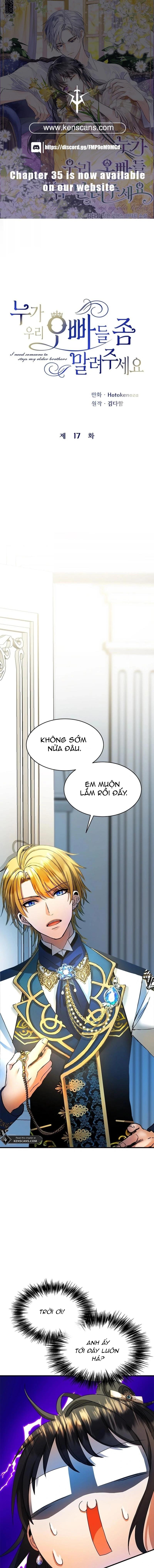 Tôi Cần Ai Đó Ngăn Chặn Các Anh Trai Của Tôi Chương 17 Ảnh 2