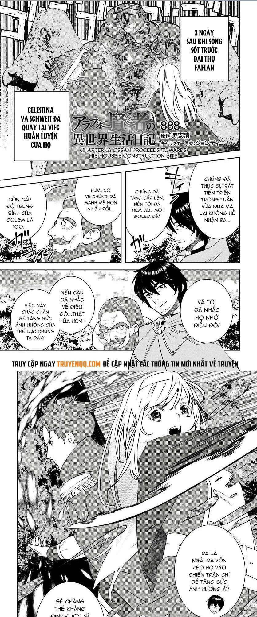 Around 40 Kenja No Isekai Seikatsu Nikki Chương 18 Ảnh 3