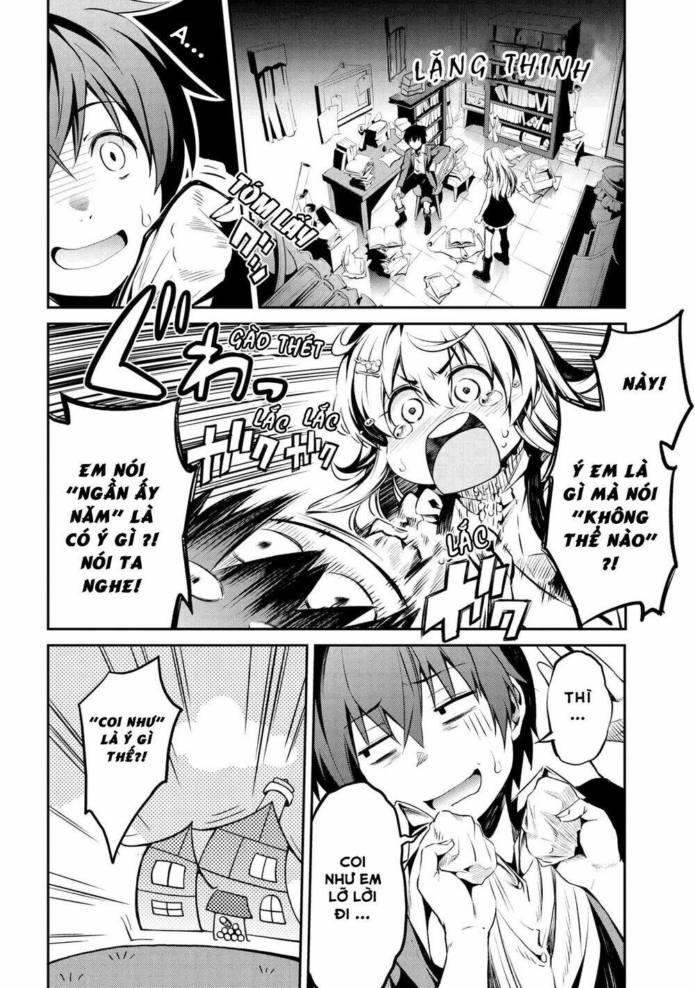 Kimi Wa Shinenai Hai Kaburi No Majo Chương 1.2 Ảnh 17