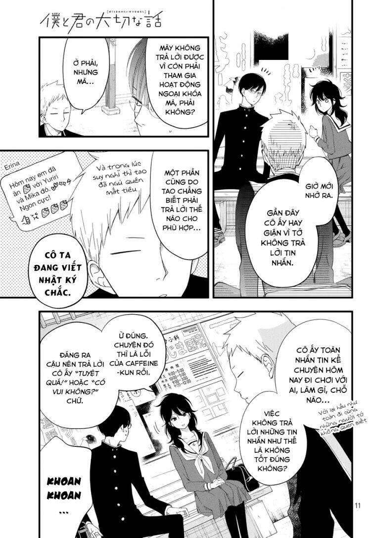 Boku To Kimi No Taisetsu Na Hanashi Chương 4 Ảnh 15