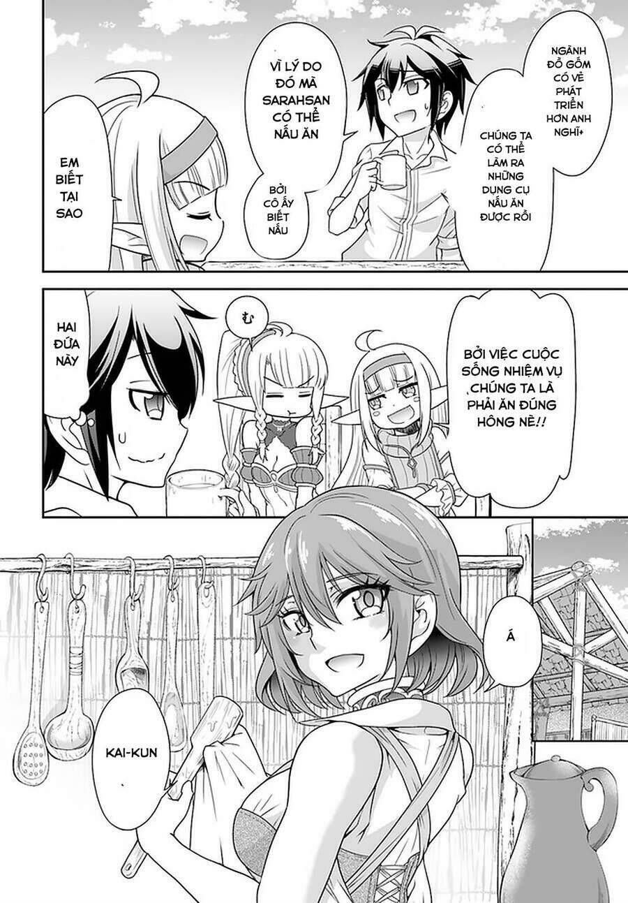 Tenohira Kaitaku Mura De Isekai Kenkokuki: Fueteku Yome-Tachi To Nonbiri Mujintou Life Chương 19.1 Ảnh 10