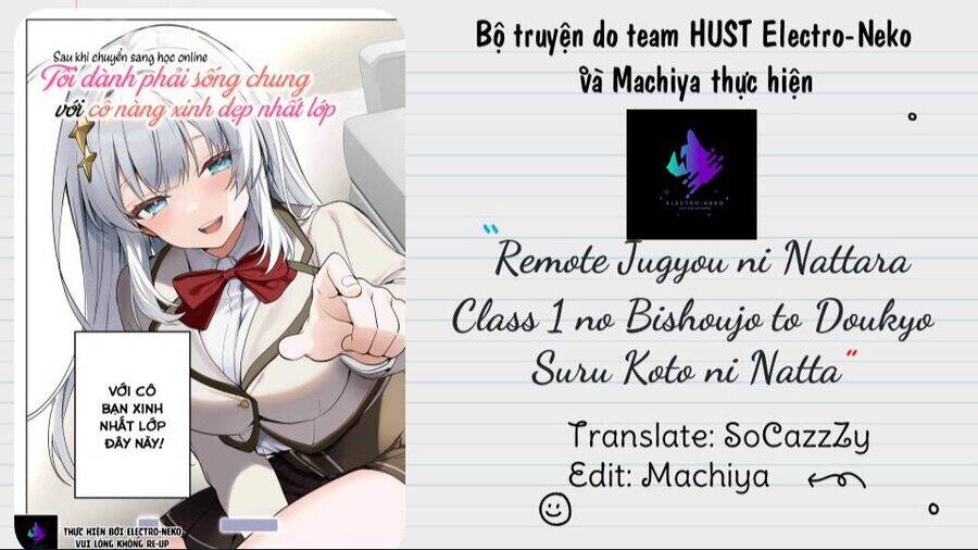 Sau Khi Chuyển Sang Học Online, Tôi Đành Phải Sống Chung Với Cô Nàng Xinh Đẹp Nhất Lớp Chương 2 Ảnh 39