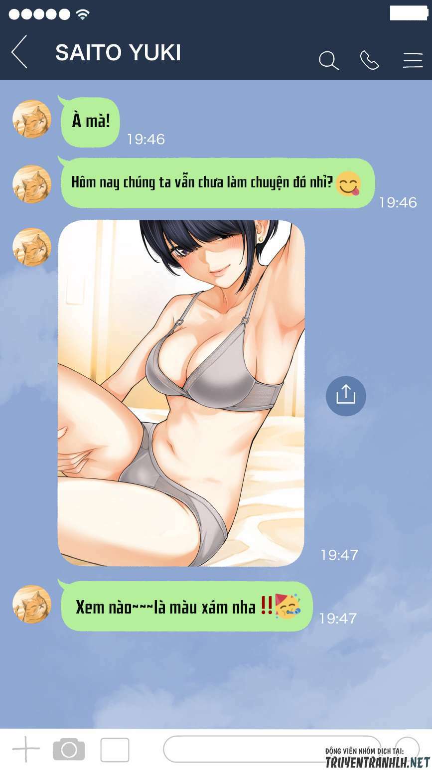 Nhỏ Kouhai Cứ Báo Cáo Màu Sắc Cho Tôi Mỗi Sáng Chương 4 Ảnh 3