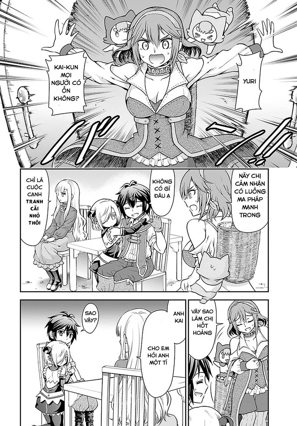 Tenohira Kaitaku Mura De Isekai Kenkokuki: Fueteku Yome-Tachi To Nonbiri Mujintou Life Chương 22.1 Ảnh 16