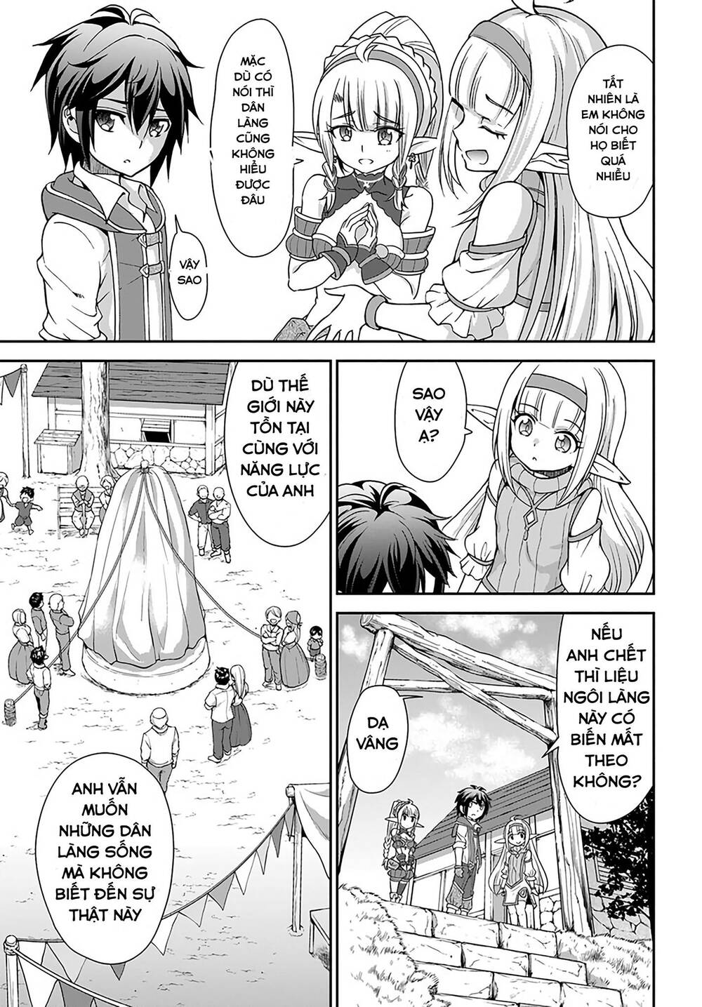 Tenohira Kaitaku Mura De Isekai Kenkokuki: Fueteku Yome-Tachi To Nonbiri Mujintou Life Chương 23.3 Ảnh 15