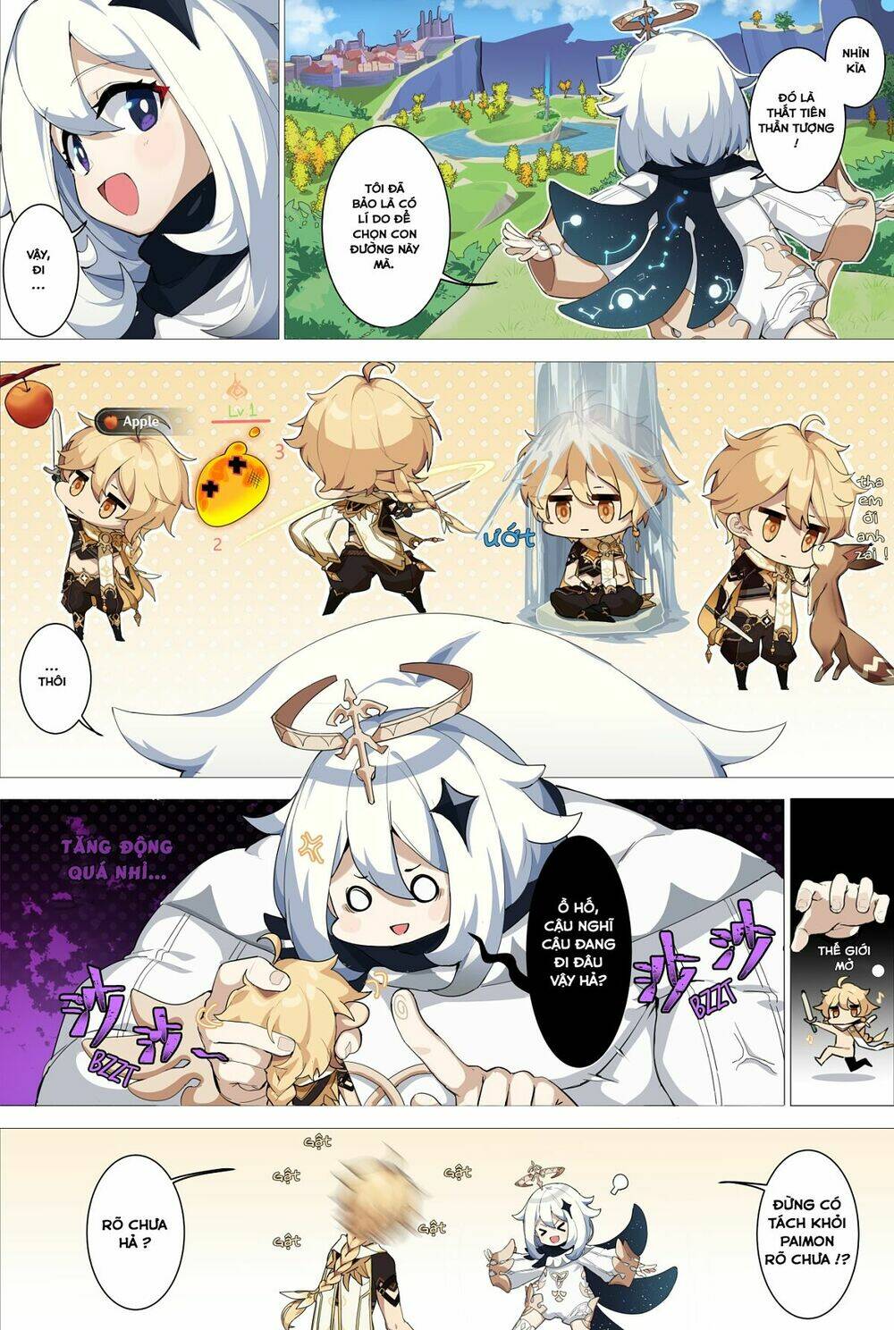 Genshin Impact 4-Koma Chương 2 Ảnh 3