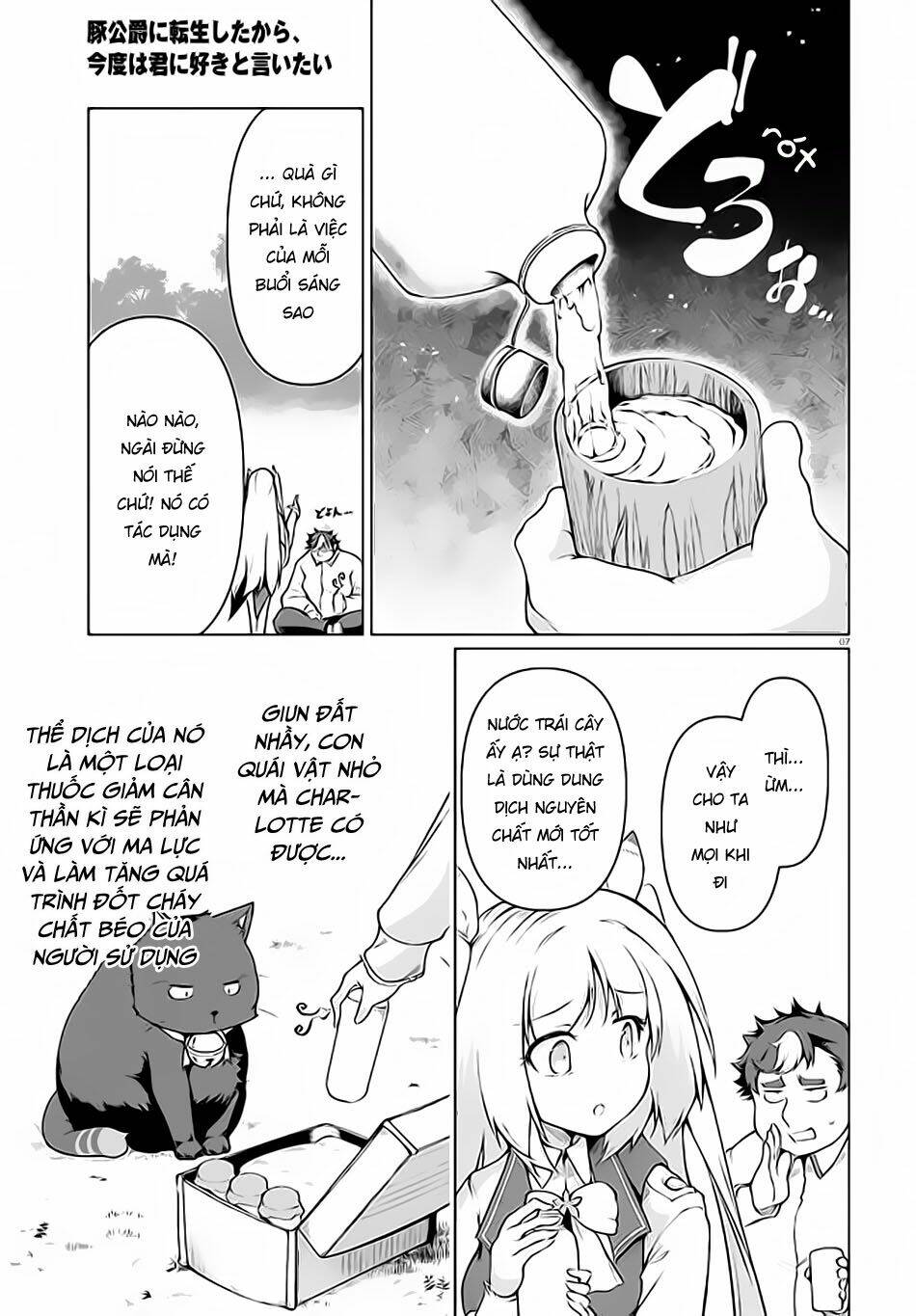 Buta Koushaku Ni Tensei Shitakara, Kondo Wa Kimi Ni Suki To Iitai Chương 30 Ảnh 10