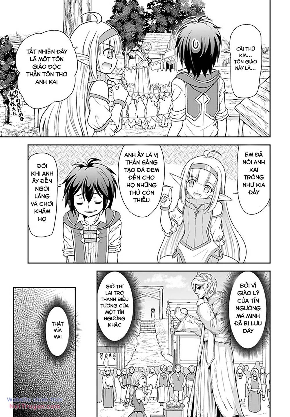 Tenohira Kaitaku Mura De Isekai Kenkokuki: Fueteku Yome-Tachi To Nonbiri Mujintou Life Chương 23.4 Ảnh 11