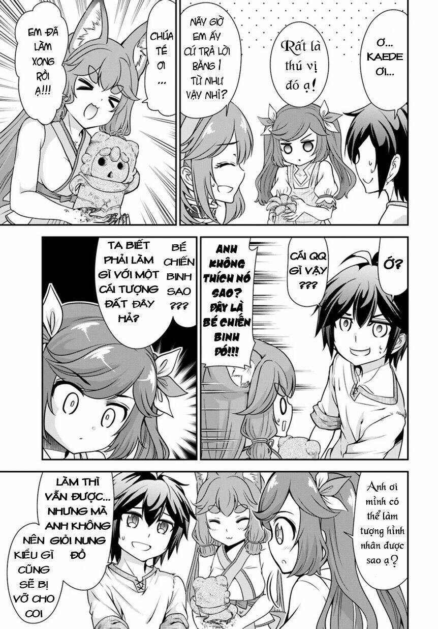 Tenohira Kaitaku Mura De Isekai Kenkokuki: Fueteku Yome-Tachi To Nonbiri Mujintou Life Chương 18 Ảnh 25