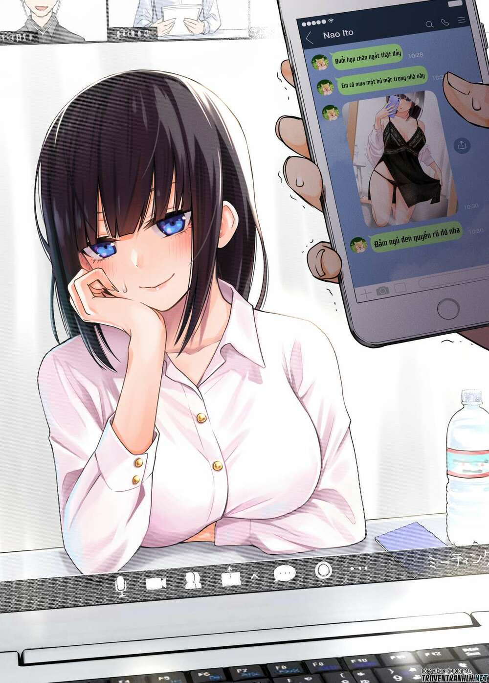 Nhỏ Kouhai Cứ Báo Cáo Màu Sắc Cho Tôi Mỗi Sáng Chương 7 Ảnh 2