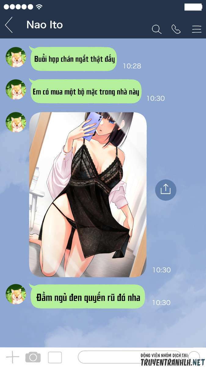 Nhỏ Kouhai Cứ Báo Cáo Màu Sắc Cho Tôi Mỗi Sáng Chương 7 Ảnh 3