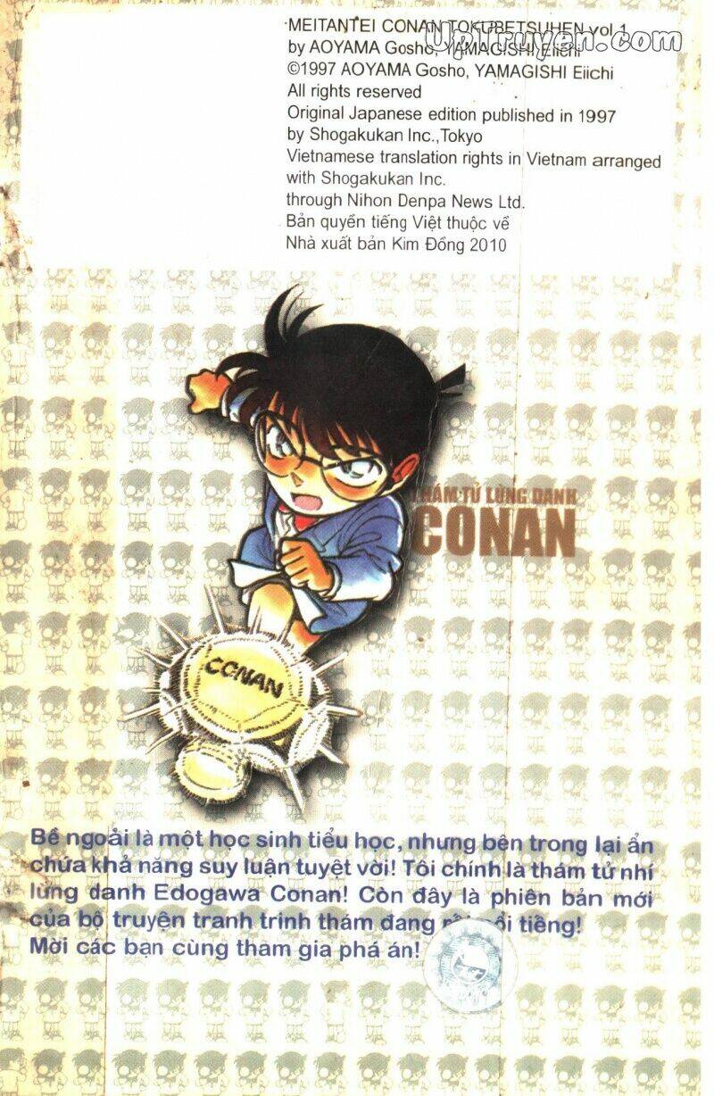 Conan - Bộ Đặc Biệt Chương 1 Ảnh 4