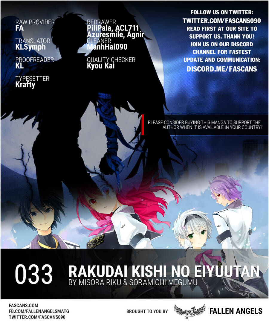 Rakudai Kishi No Eiyuutan Chương 33 Ảnh 3