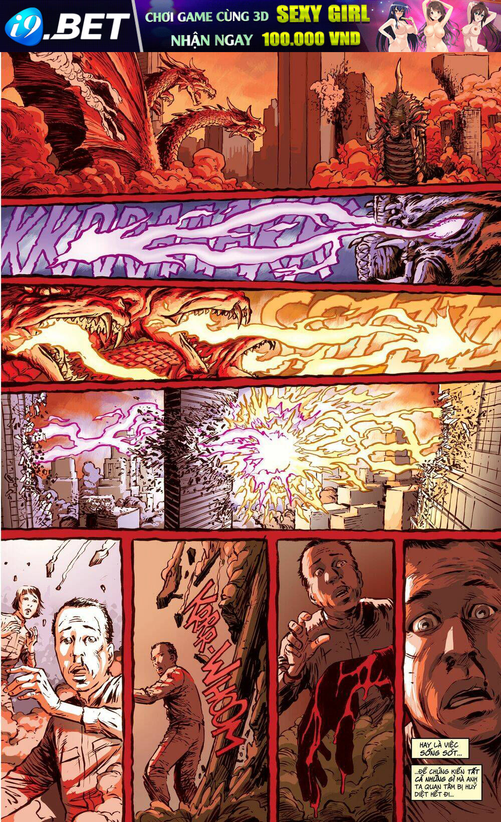 Godzilla: Cataclysm - Đại Khủng Hoảng Chương 4 Ảnh 6