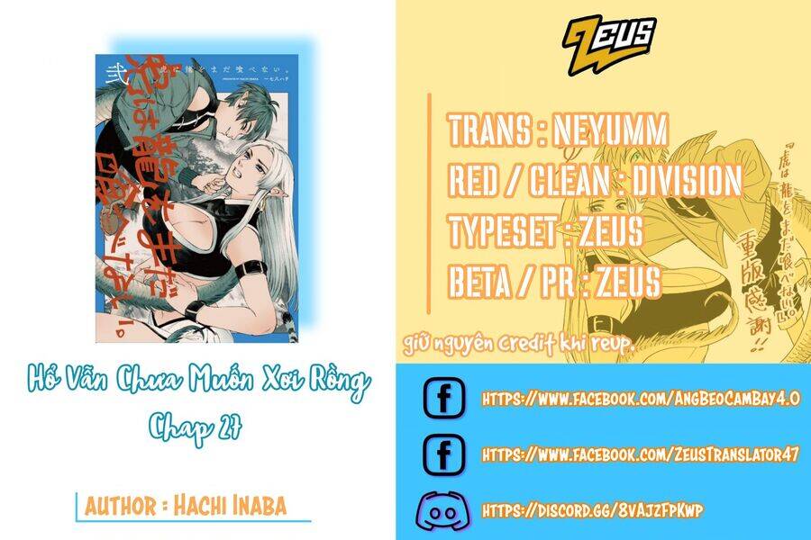 Hổ Vẫn Chưa Muốn Xơi Rồng Chương 27 Ảnh 2
