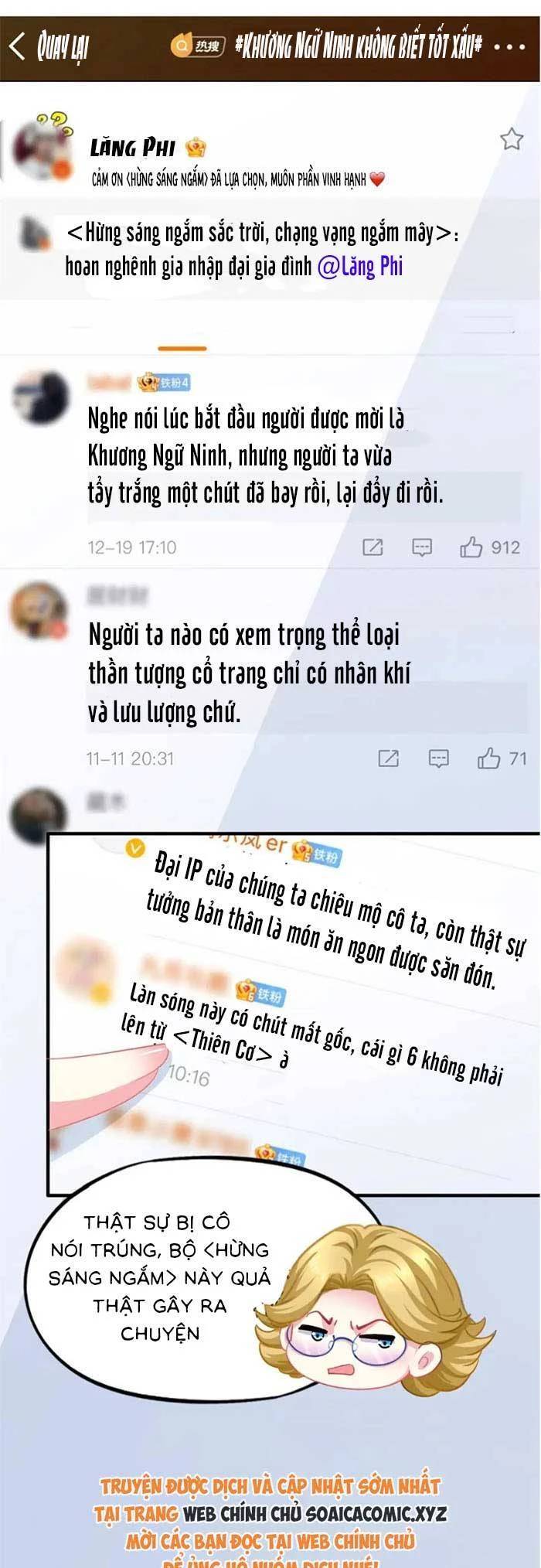 Ảnh Hậu Nhà Tôi Siêu Ngọt Ngào Chương 89 Ảnh 10