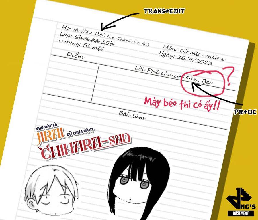 Jirai Nandesuka? Chihara-San Chương 65 Ảnh 12
