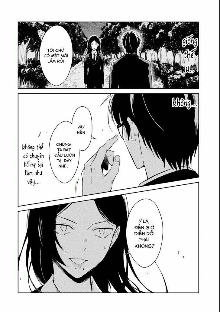 Sensei No Yasashi Koroshi Kata Chương 3.3 Ảnh 9