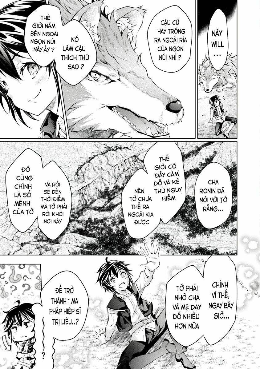 Kamigami Ni Sodaterare Shimo No, Saikyou To Naru Chương 1.2 Ảnh 19