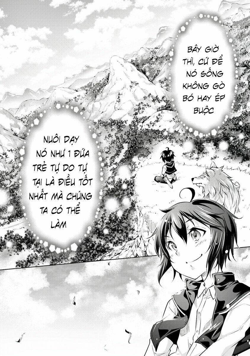 Kamigami Ni Sodaterare Shimo No, Saikyou To Naru Chương 1.2 Ảnh 18