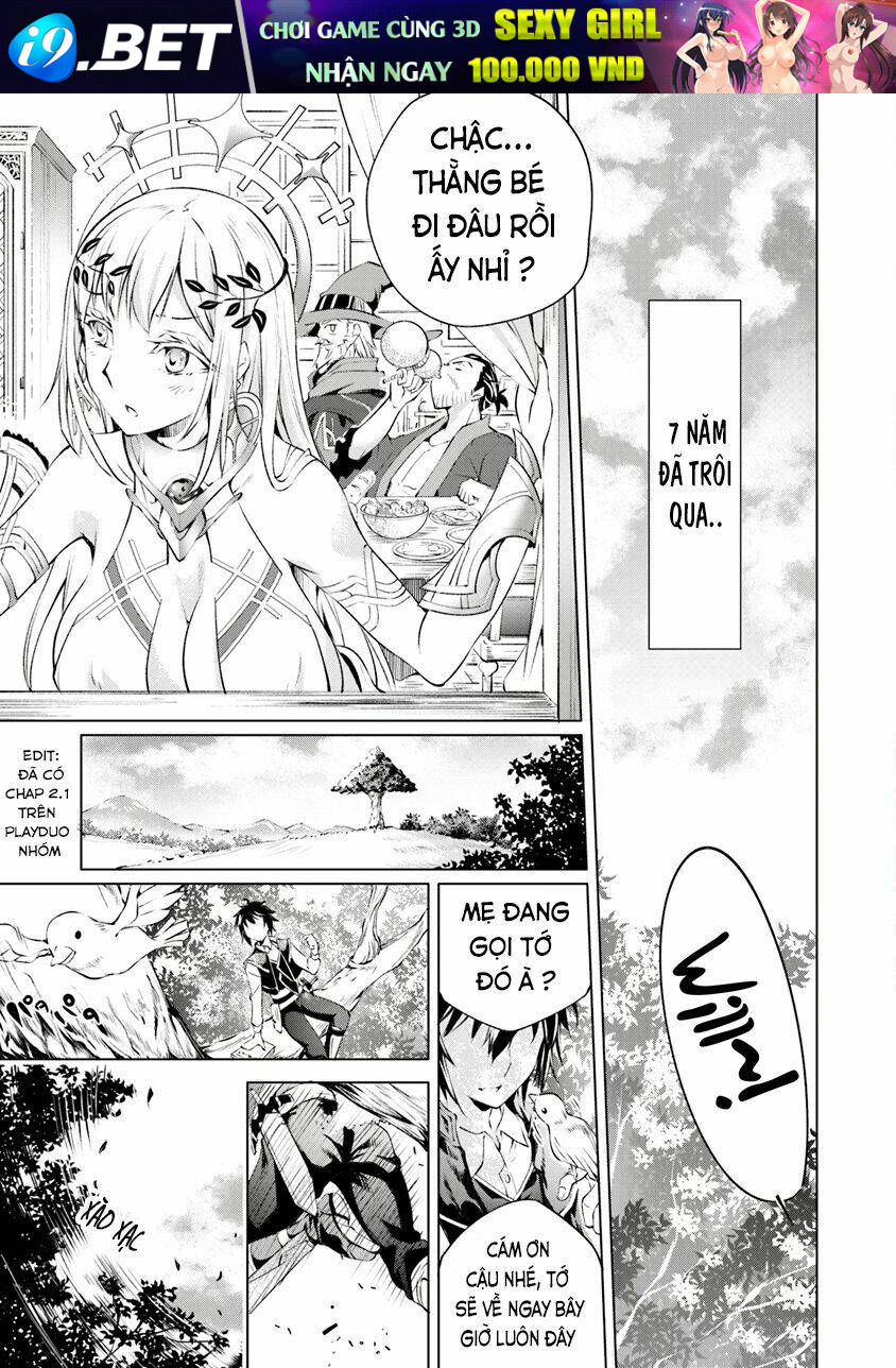 Kamigami Ni Sodaterare Shimo No, Saikyou To Naru Chương 1.2 Ảnh 25