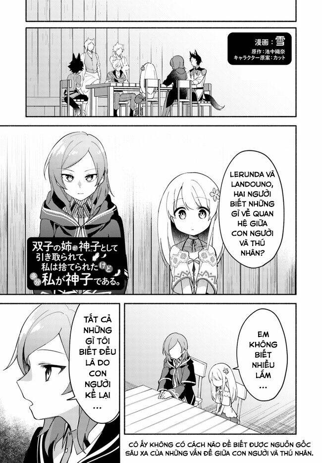 Futago No Ane Ga Miko Toshite Hikitorarete, Watashi Wa Suterareta Kedo Tabun Watashi Ga Miko De Aru Chương 8 Ảnh 3