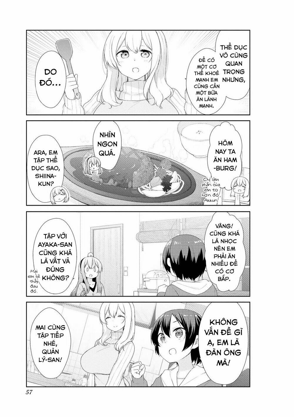 Sunoharasou No Kanrinin-San Chương 55 Ảnh 12