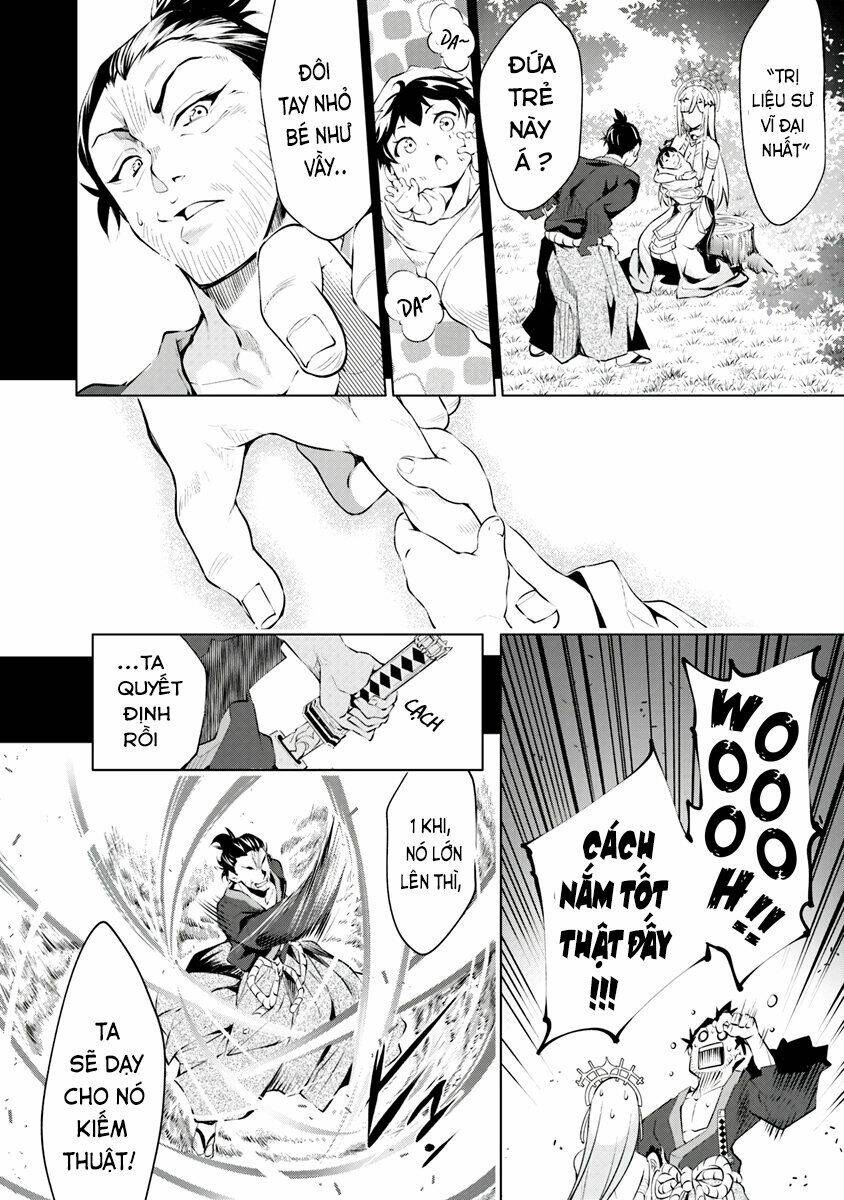 Kamigami Ni Sodaterare Shimo No, Saikyou To Naru Chương 1.2 Ảnh 10
