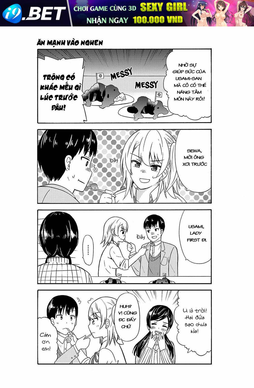 Usami-San Wa Kamawaretai! Chương 23 Ảnh 9