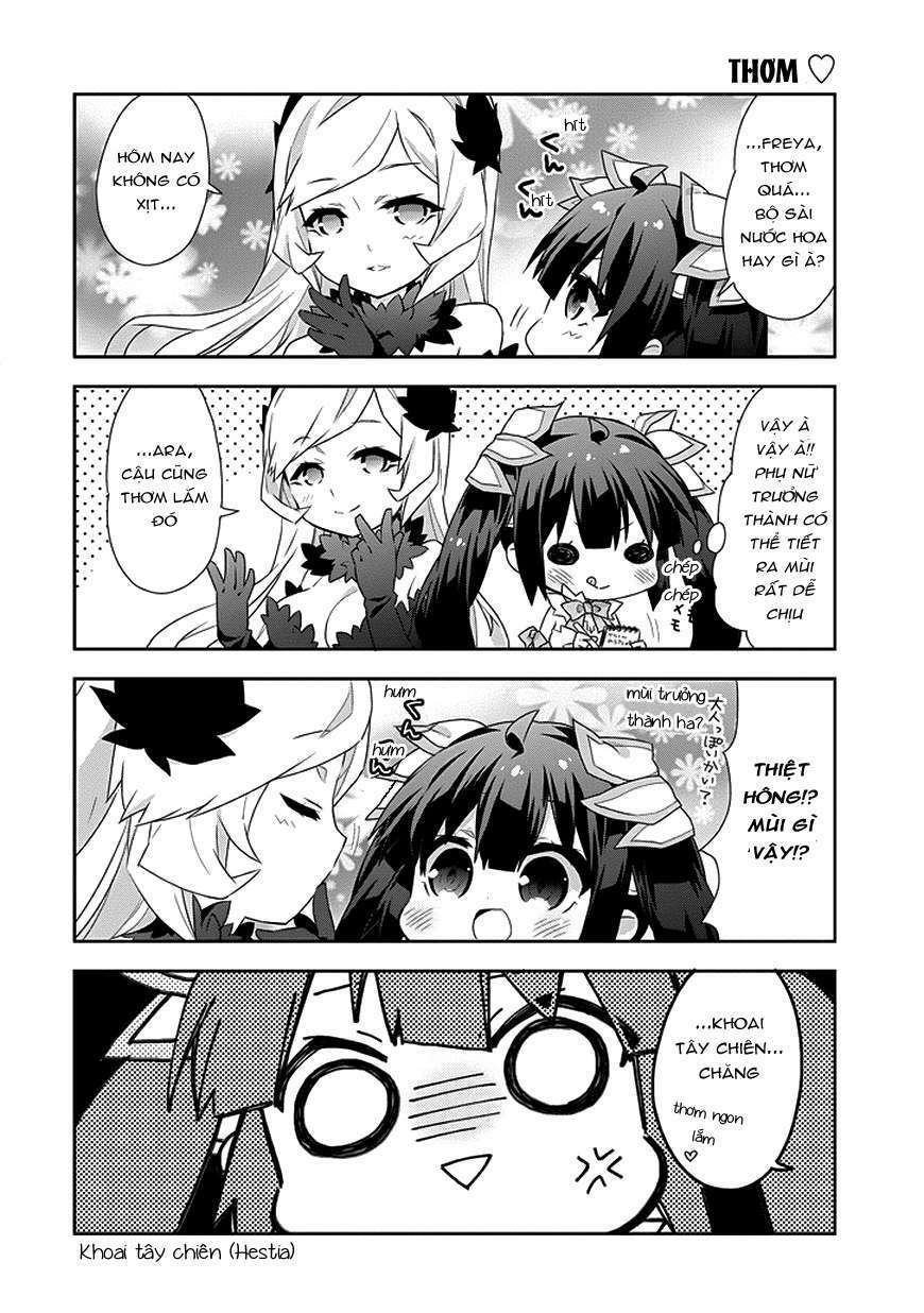 Dungeon Ni Deai O Motomeru No Wa Machigatte Iru Darou Ka 4koma - Days Of Goddess Chương 4 Ảnh 10