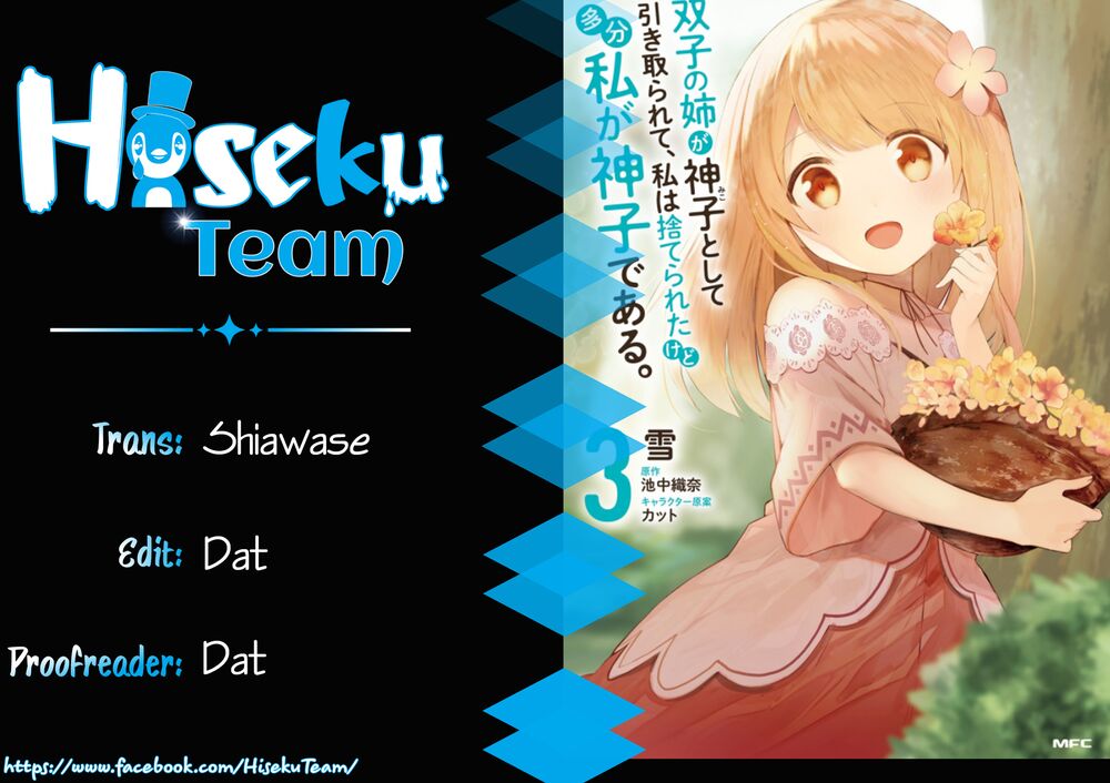 Futago No Ane Ga Miko Toshite Hikitorarete, Watashi Wa Suterareta Kedo Tabun Watashi Ga Miko De Aru Chương 11.1 Ảnh 2