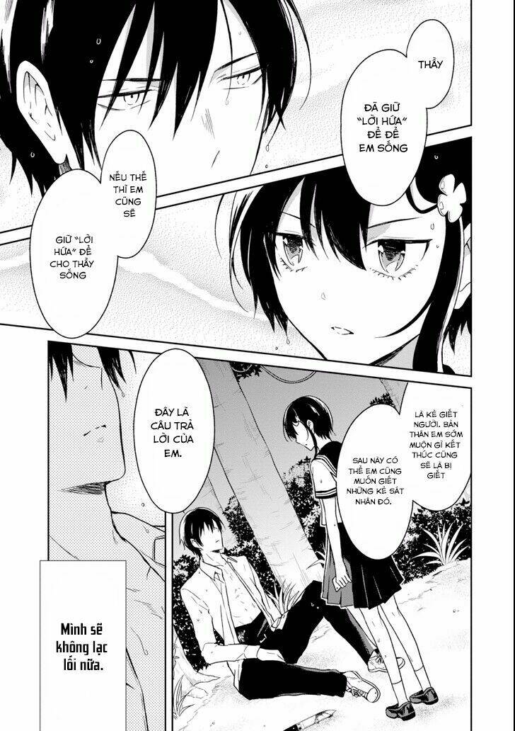 Sensei No Yasashi Koroshi Kata Chương 5.6 Ảnh 9