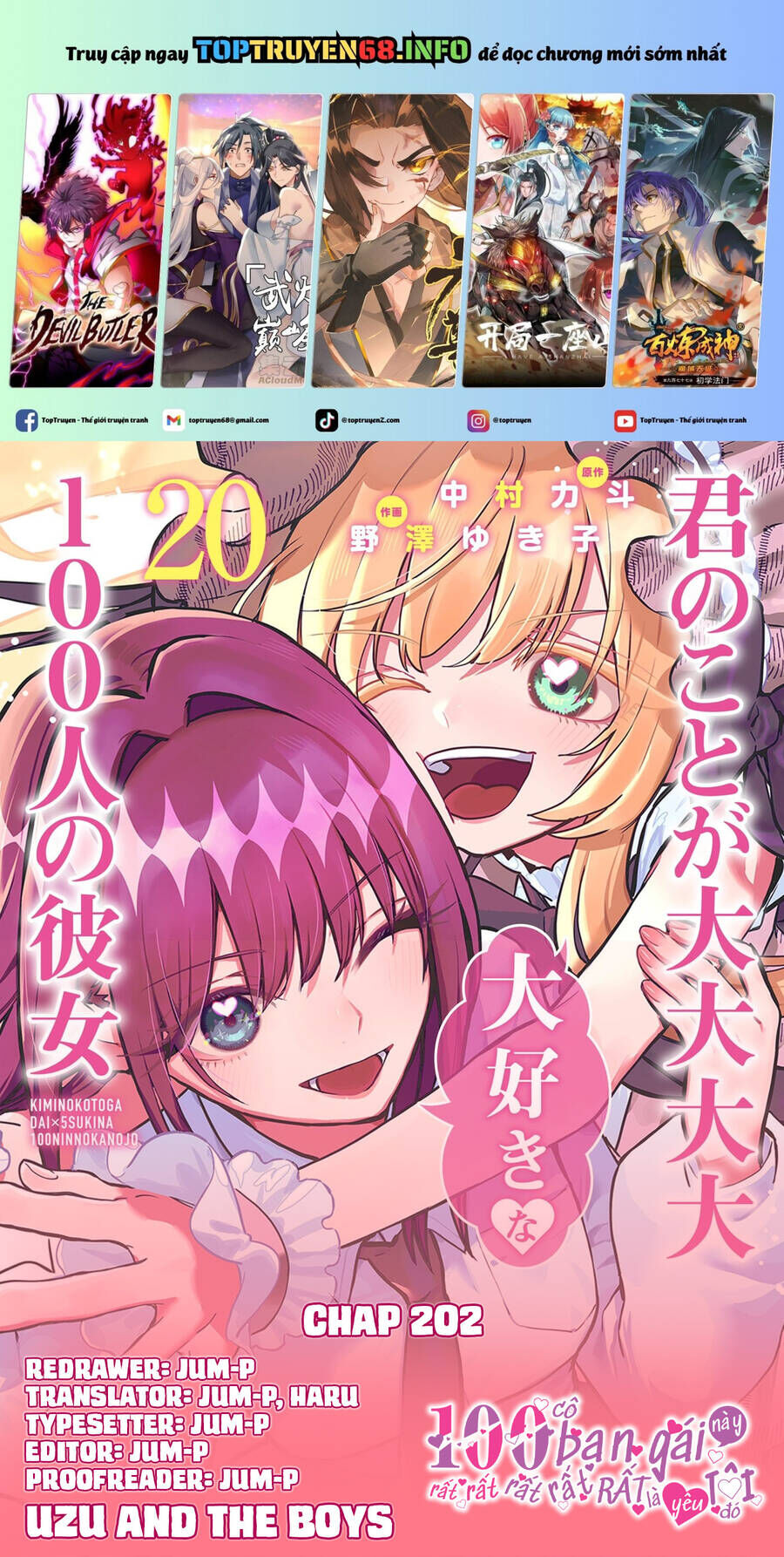 Kimi No Koto Ga Dai Dai Dai Dai Daisuki Na 100-Ri No Kanojo Chương 202 Ảnh 5