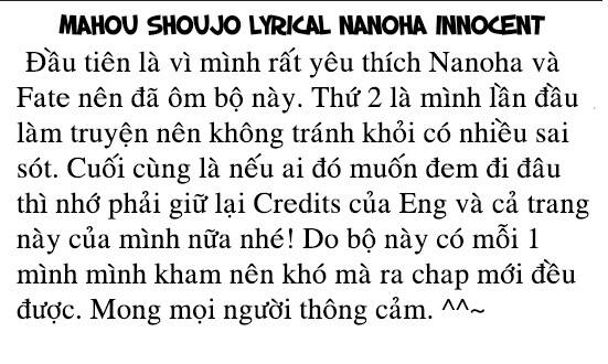 Mahou Shoujo Lyrical Nanoha Innocent Chương 2 Ảnh 34
